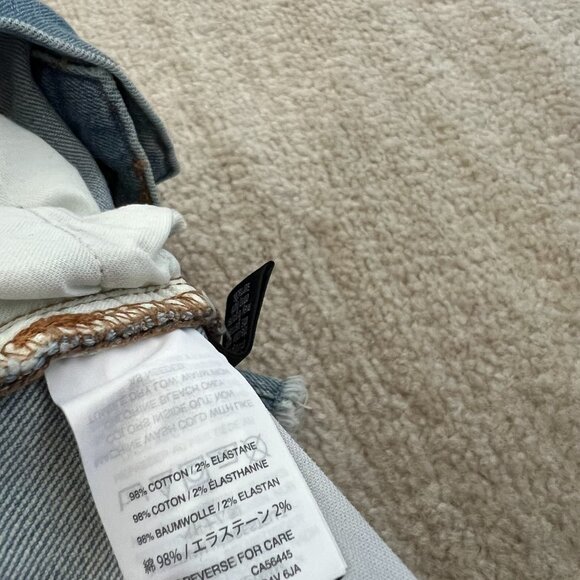 J. Crew Slim Broken In Boyfriend Blue Crop Jeans 29 - Picture 9 of 10